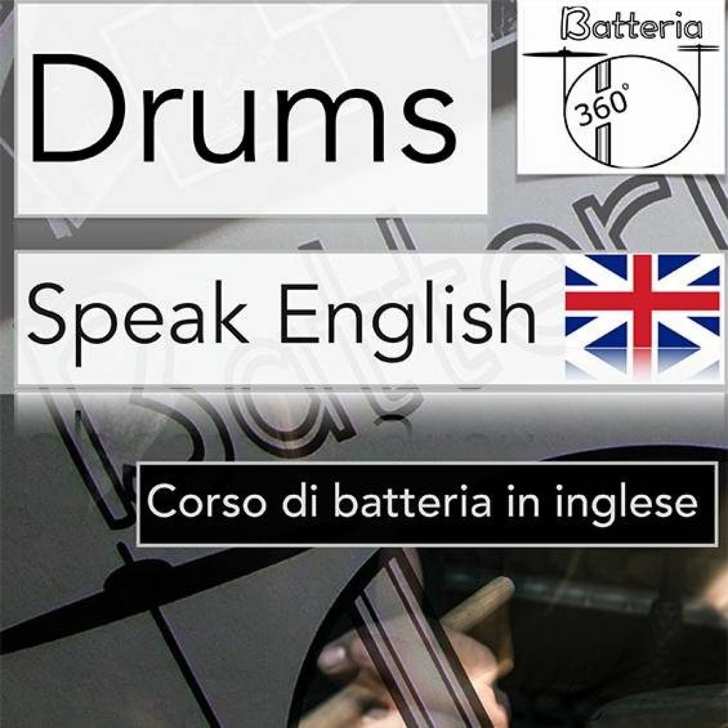 drums speak english corso batteria in inglese